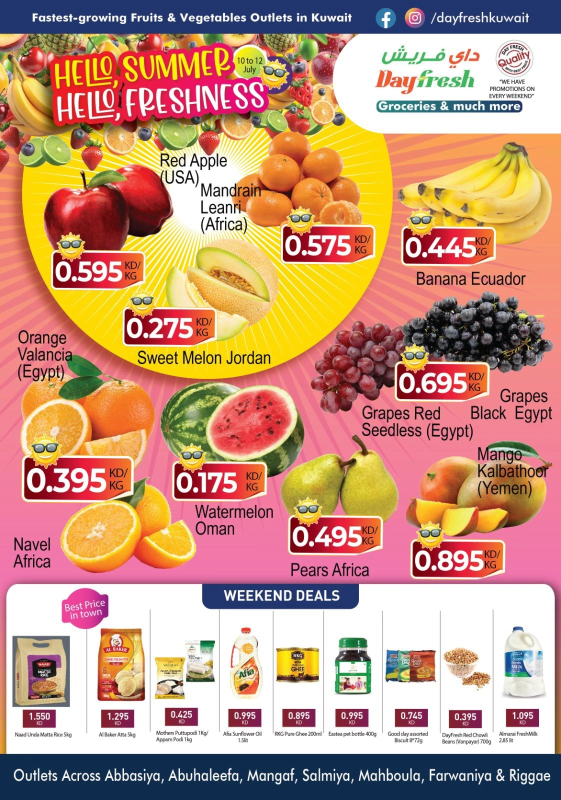 Page 2 |Offres week-end EN Marché Day fresh Koweït