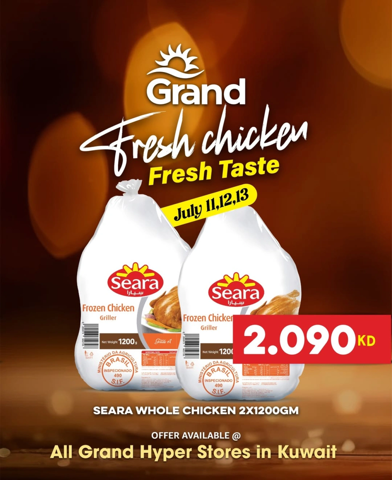 Page 1 |Chicken offers at Grand Hypermarket Kuwait