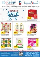 Page 1 in Midweek Deals at Trolleys supermarket UAE