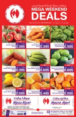 Page 1 in Weekend Deals at Mega mart Bahrain