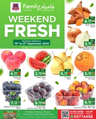 Page 1 in Fresh offer for the weekend at Family Food Centre Qatar