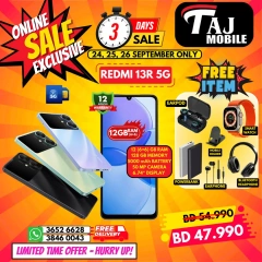 Page 1 in Special Three days offers at Taj Mobiles Bahrain