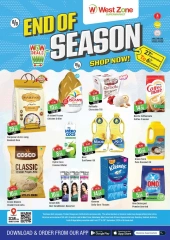 Page 1 in End of Season Deals at West Zone supermarket UAE