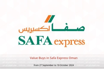 Value Buys in Safa Express Oman from 27 September to 10 October