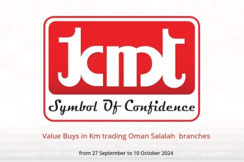 Value Buys in Km trading  Salalah  from 27 September to 10 October