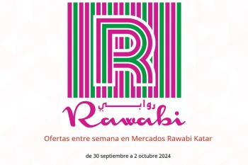 Ofertas entre semana en Mercados Rawabi Katar de 30 septiembre a 2 octubre