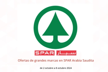 Ofertas de grandes marcas en SPAR Arabia Saudita de 2 a 8 octubre