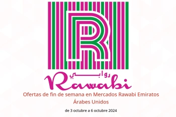 Ofertas de fin de semana en Mercados Rawabi Emiratos Árabes Unidos de 3 a 6 octubre