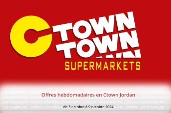 Offres hebdomadaires en Ctown Jordan de 3 à 9 octobre