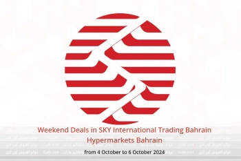 Weekend Deals in SKY International Trading Bahrain Hypermarkets Bahrain from 4 to 6 October