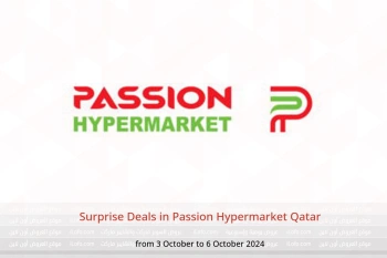 Surprise Deals in Passion Hypermarket Qatar from 3 to 6 October