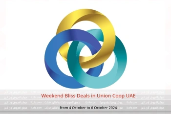 Weekend Bliss Deals in Union Coop UAE from 4 to 6 October