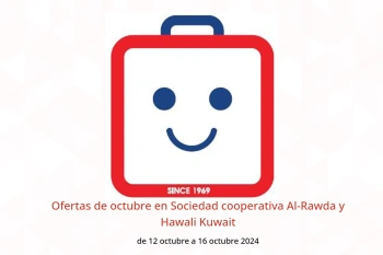 Ofertas de octubre en Sociedad cooperativa Al-Rawda y Hawali Kuwait de 12 a 16 octubre