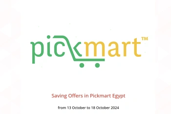 Saving Offers in Pickmart Egypt from 13 to 18 October