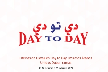 Ofertas de Diwali en Day to Day  Dubai  de 16 a 21 octubre