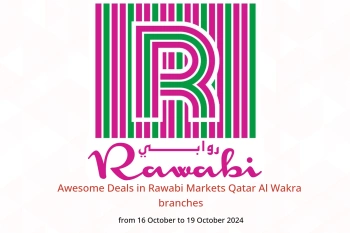 Awesome Deals in Rawabi Markets  Al Wakra  from 16 to 19 October