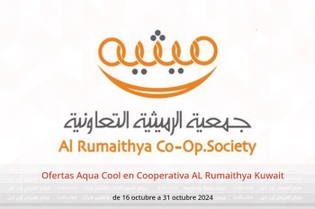 Ofertas Aqua Cool en Cooperativa AL Rumaithya Kuwait de 16 a 31 octubre