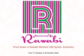 Price Down in Rawabi Markets  Ajman  from 17 to 20 October