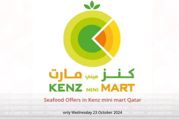 Seafood Offers in Kenz mini mart Qatar only Wednesday 23 October