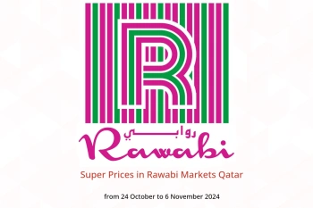 Super Prices in Rawabi Markets Qatar from 24 October to 6 November