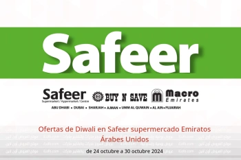 Ofertas de Diwali en Safeer supermercado Emiratos Árabes Unidos de 24 a 30 octubre