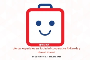 ofertas especiales en Sociedad cooperativa Al-Rawda y Hawali Kuwait de 26 a 31 octubre