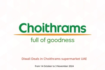 Diwali Deals in Choithrams supermarket UAE from 14 October to 3 November