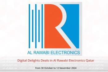 Digital Delights Deals in Al Rawabi Electronics Qatar from 30 October to 12 November