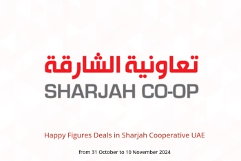 Happy Figures Deals in Sharjah Cooperative UAE from 31 October to 10 November