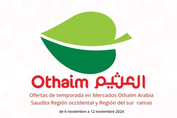 Ofertas de temporada en Mercados Othaim  Región occidental y Región del sur  de 6 a 12 noviembre