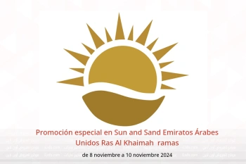 Promoción especial en Sun and Sand  Ras Al Khaimah  de 8 a 10 noviembre