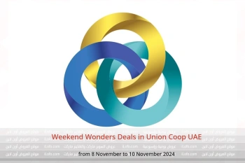 Weekend Wonders Deals in Union Coop UAE from 8 to 10 November