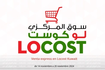 Venta express en Locost Kuwait de 14 a 20 noviembre