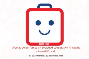 Ofertas de perfumes en Sociedad cooperativa Al-Rawda y Hawali Kuwait de 22 a 30 noviembre