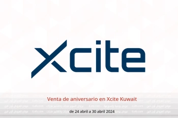 Venta de aniversario en Xcite Kuwait de 24 a 30 abril