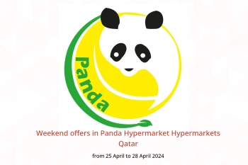 Weekend offers in Panda Hypermarket Hypermarkets Qatar from 25 to 28 April