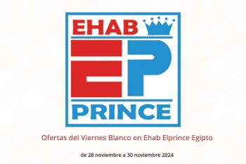 Ofertas del Viernes Blanco en Ehab Elprince Egipto de 28 a 30 noviembre