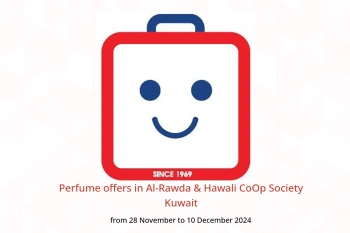 Perfume offers in Al-Rawda & Hawali CoOp Society Kuwait from 28 November to 10 December