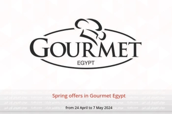 Spring offers in Gourmet Egypt from 24 April to 7 May