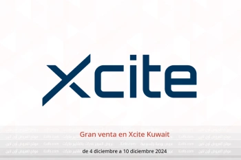 Gran venta en Xcite Kuwait de 4 a 10 diciembre