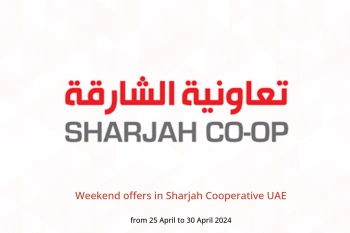 Weekend offers in Sharjah Cooperative UAE from 25 to 30 April