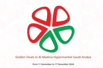 Golden Deals in Al Madina Hypermarket Saudi Arabia from 11 to 17 December