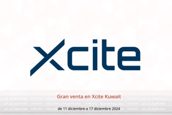 Gran venta en Xcite Kuwait de 11 a 17 diciembre