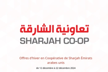 Offres d'hiver en Coopérative de Sharjah Émirats arabes unis de 12 à 22 décembre