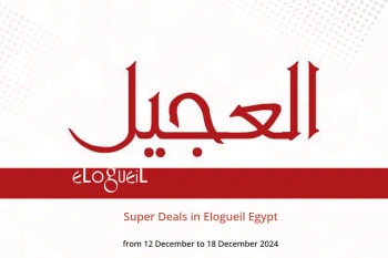 Super Deals in Elogueil Egypt from 12 to 18 December