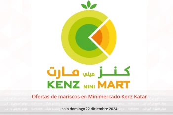 Ofertas de mariscos en Minimercado Kenz Katar solo domingo 22 diciembre