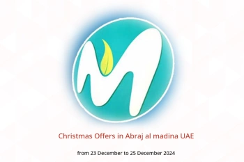 Christmas Offers in Abraj al madina UAE from 23 to 25 December