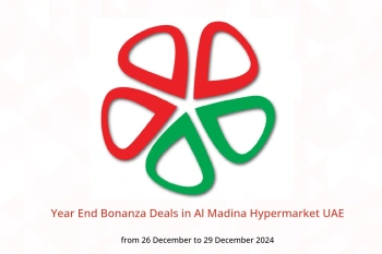 Year End Bonanza Deals in Al Madina Hypermarket UAE from 26 to 29 December