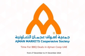 Time For BBQ Deals in Ajman Coop UAE from 27 to 31 December