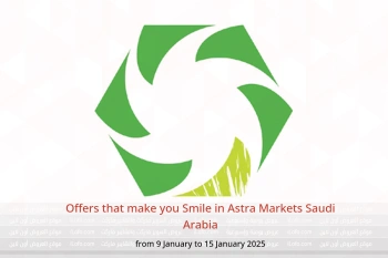 Offers that make you Smile in Astra Markets Saudi Arabia from 9 to 15 January